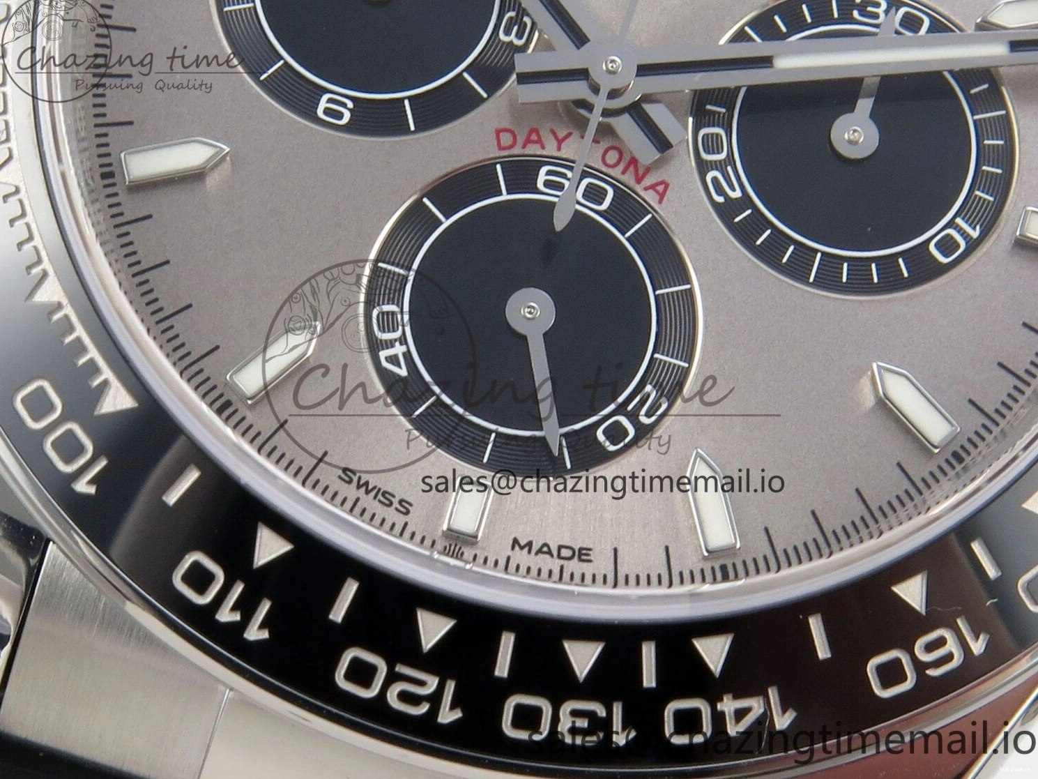(Weighted) VS4131 V2 Dial Oysterflex 1:1 Strap Edition Black 126519 Daytona Gray on Best VSF 0515
